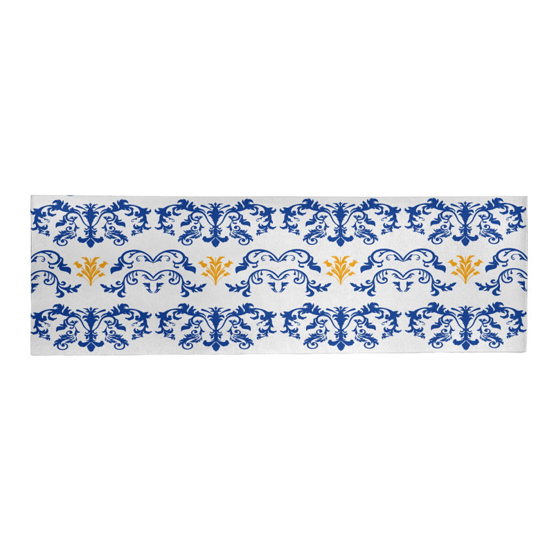 Tapis de couloir blanc