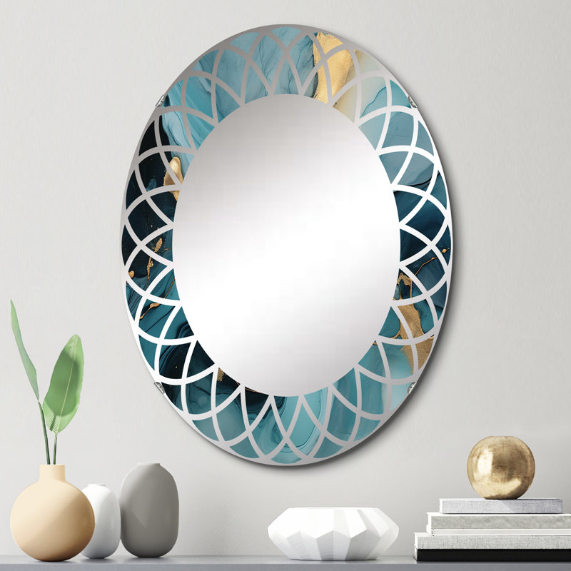 Zianny Oval Mirror, 30" x 20"