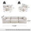 Canapé modulaire Dael 114,6 po-125372930-125372932