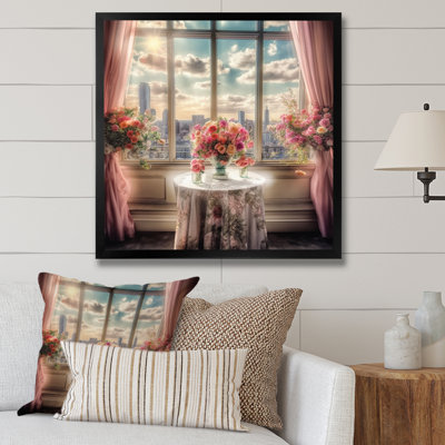Beautiful Table View Of New York I, reproduction d'art sur toile