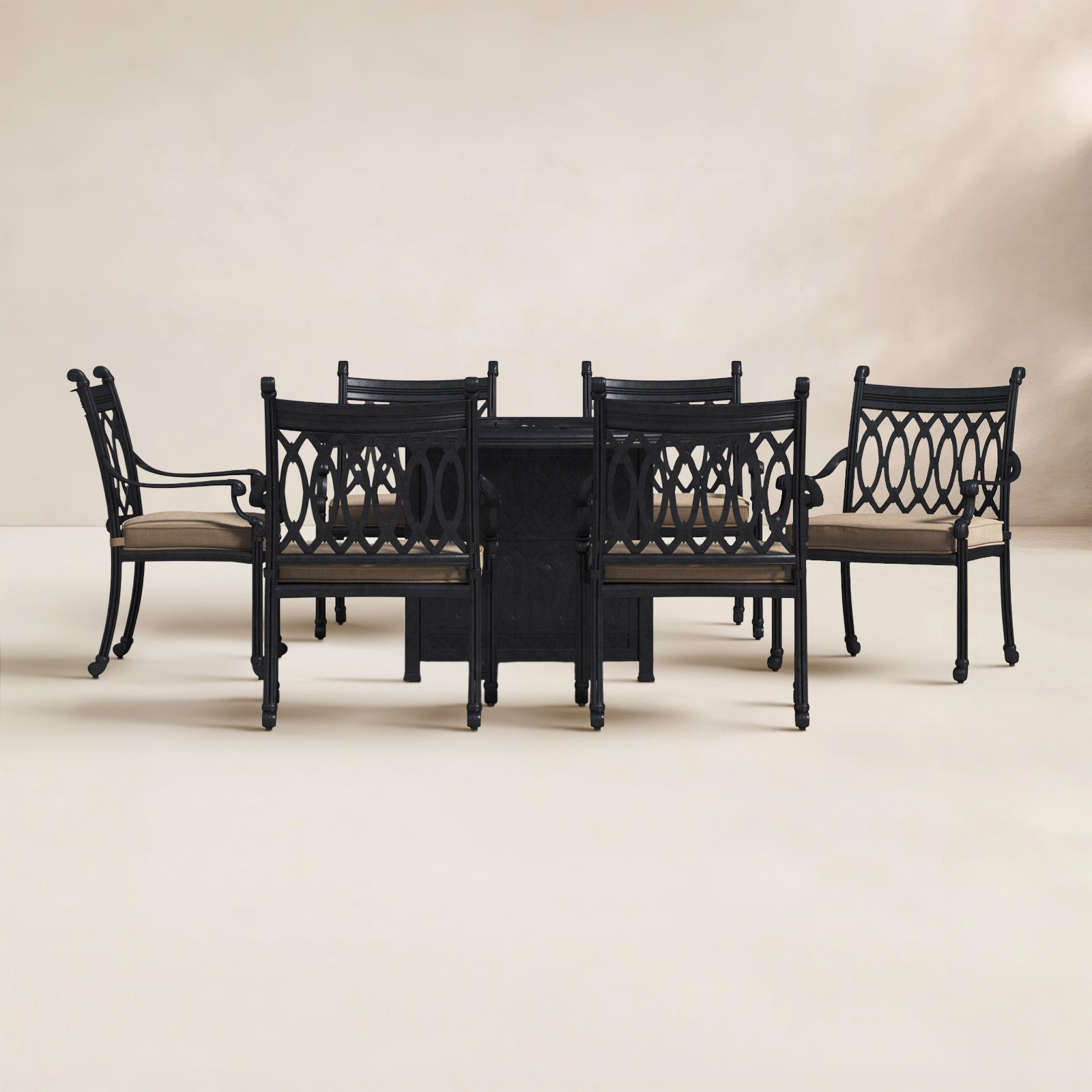 Brockport 52" Sunbrella® Patio Dining Set