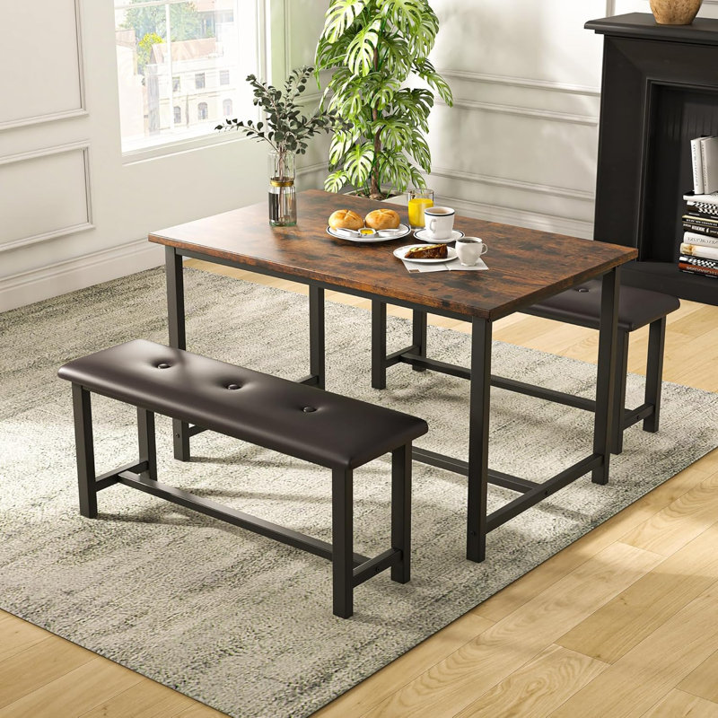 Dining Set, Brown, Brown, Brown, Brown