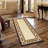 2 Ft. X 3 Area Rug In Cream Pattern, Polypropylene, Stain-, Decorative Asset 2X3 Ft, Improves Room Decor