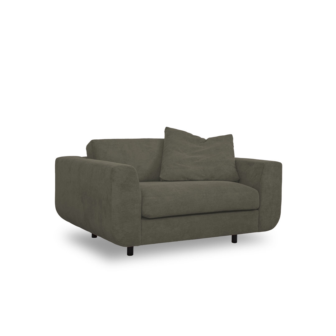 Zweiersofa Bathilda aus Cord