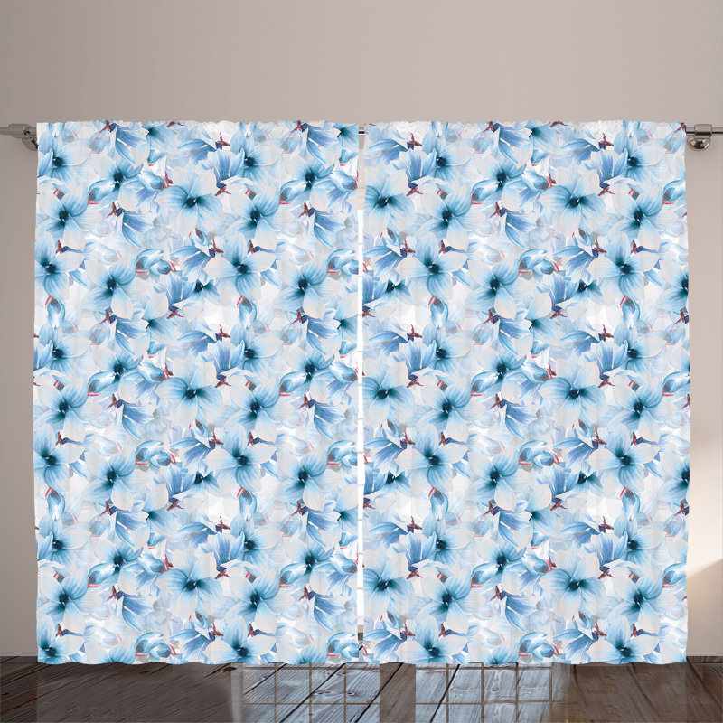 Mornington Polyester Semi Sheer Curtain Pair