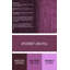 Tapis mauve en laine / polyester tissé à la machine-2077084314