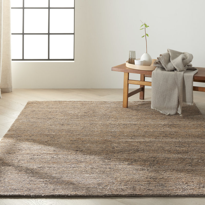 Tapis ambre tissé à la main Mesa Calvin Klein Home, Rectangle 4 pi x 6 pi