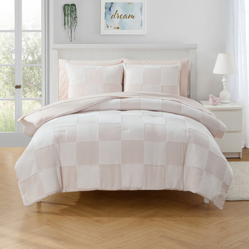L'ensemble de literie en chenille pour enfants comprend un ensemble de draps de Sweet Home Collection®, Double