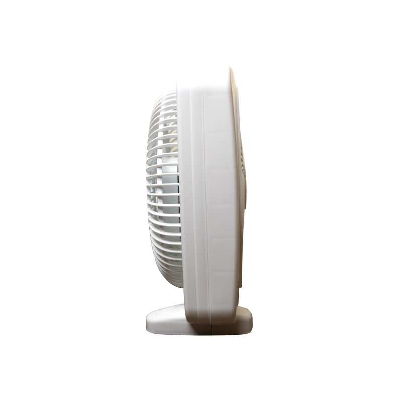 Seasons Comfort 9" White and Blue Portable Table Fan