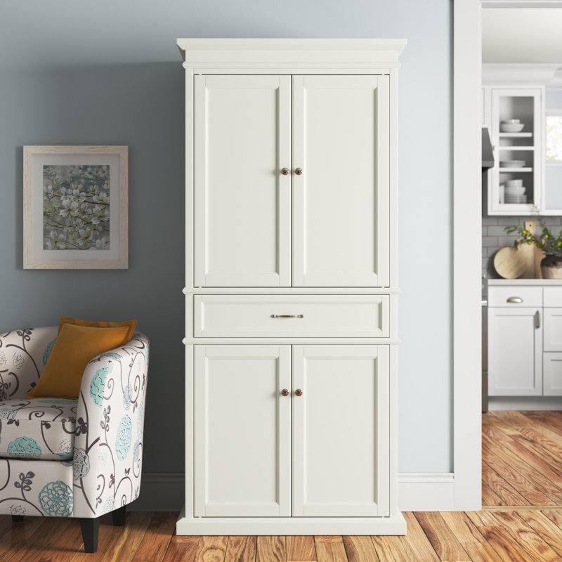 Wallacia 72'' Kitchen Pantry, White