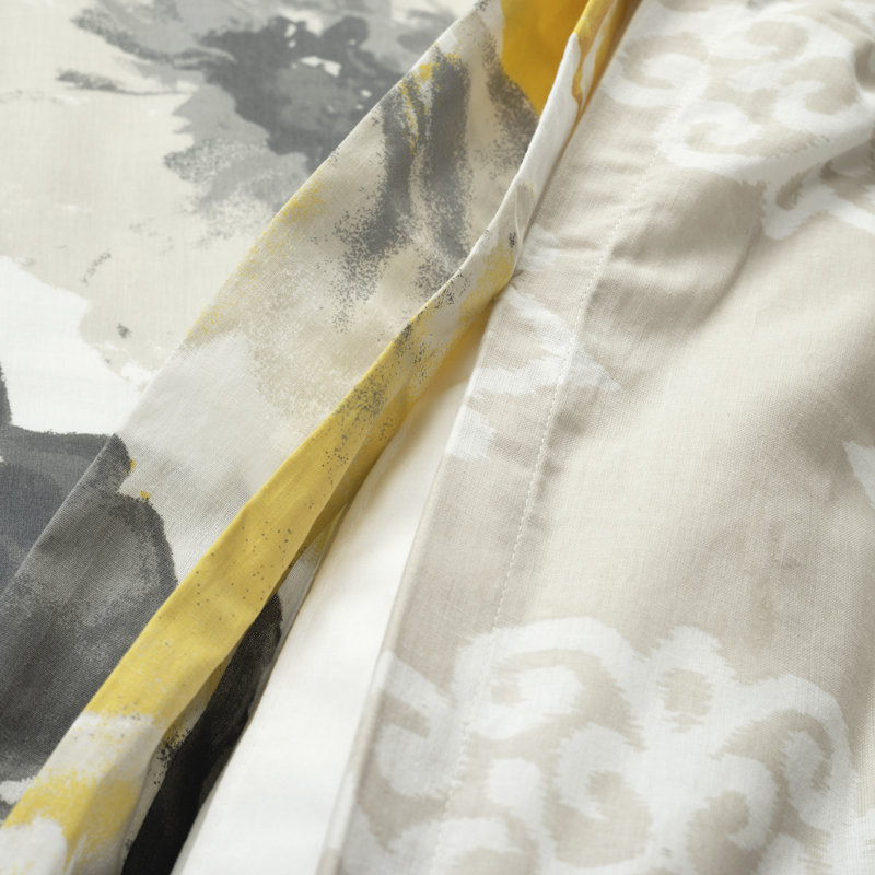 Ensemble de housse de couette réversible en coton à motif floral Lush Decor Leah