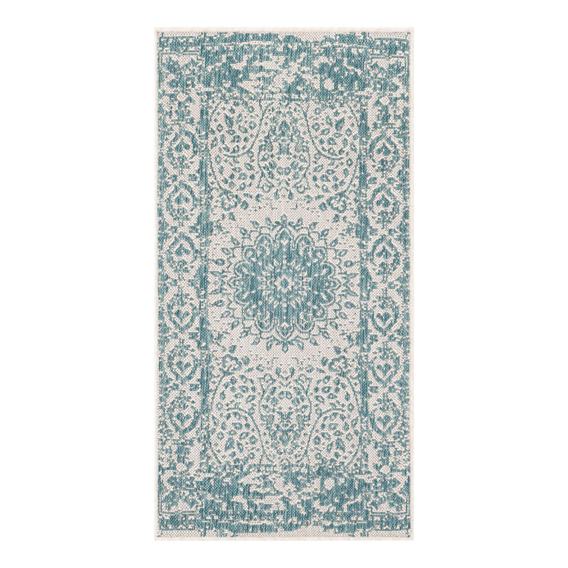 Tapis laminé orné, Tapis de couloir 2 pi x 4 pi 1 po