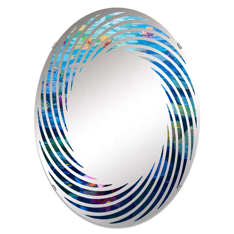 Miroir mural oval, 35,4 po x 23,6 po