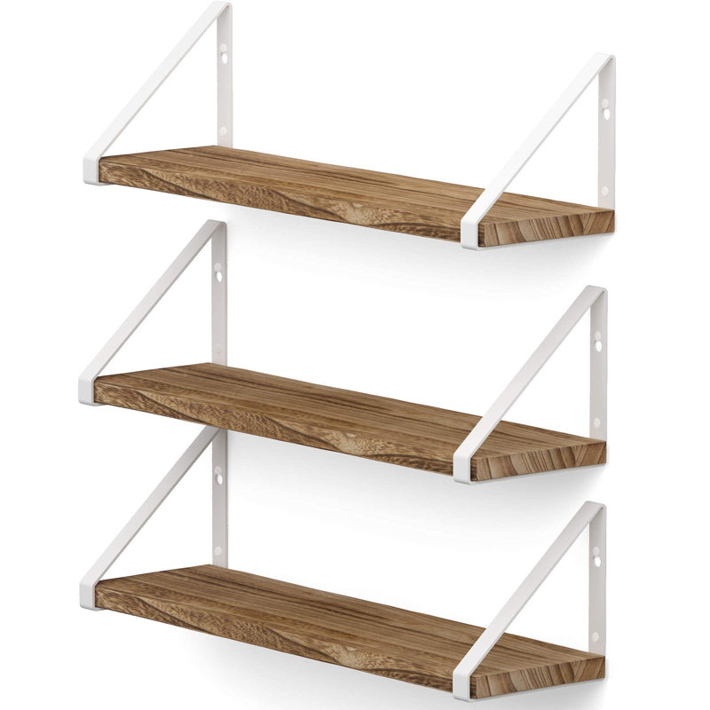 Cianah 3 Piece Tiered Wood Tiered Shelf