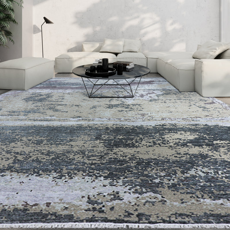 Abstract Area Rug, Rectangle 9' x 12'