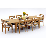 Granada Outdoor - Piece Teak Dining Set
