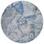 Tapis d'intérieur rond 8 po