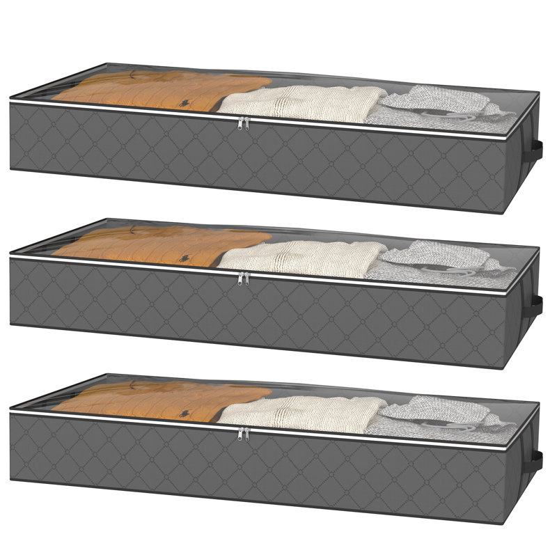 3 grands sacs de rangement sous le lit Smartcube
