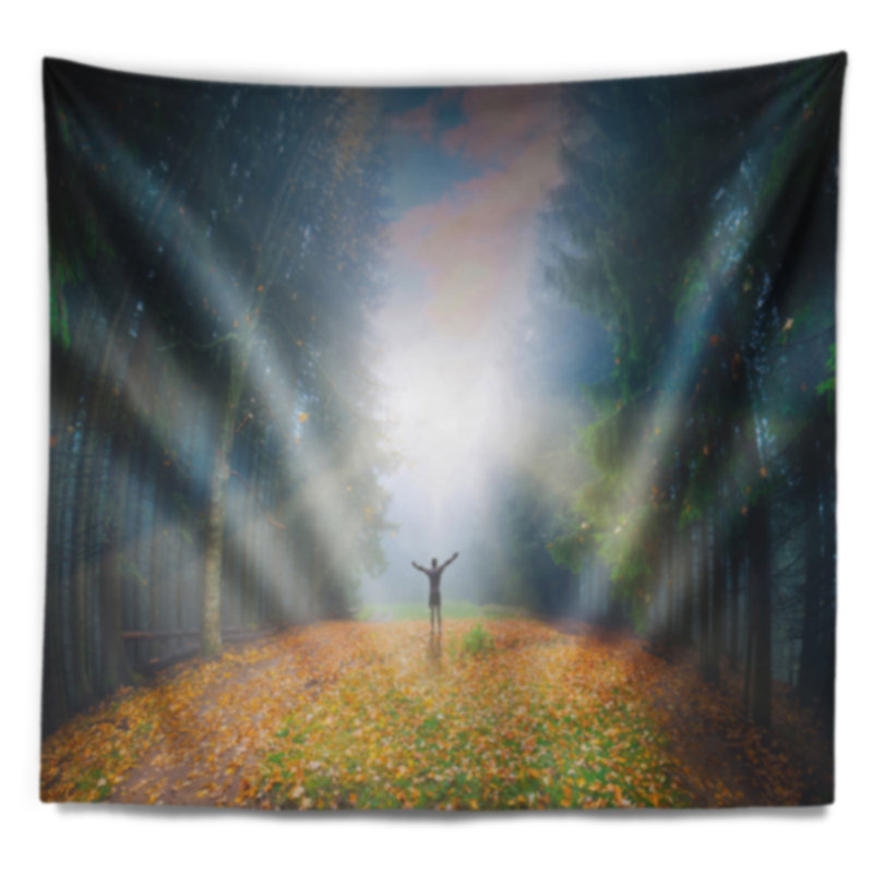 Polyester Tapestry, 32" H x 39" W