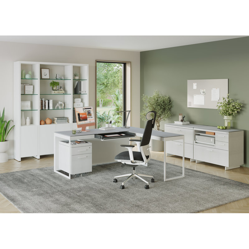 Centro 35'' Wide 2 -Drawer File Cabinet