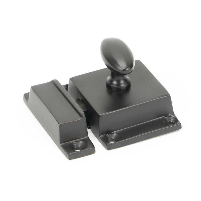 Cabinet Latches, Aged Bronze