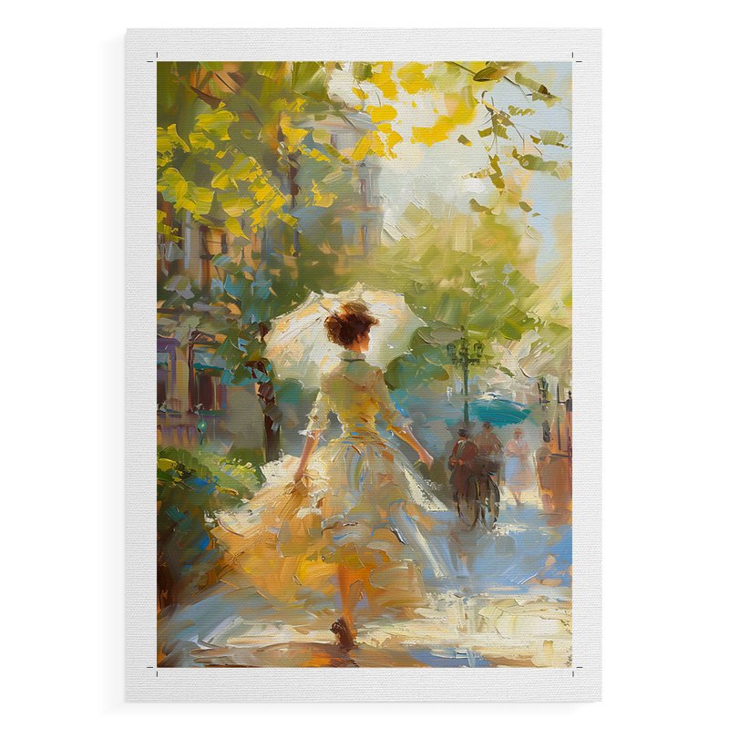 WCCEN Series DCCCLV - reproduction sur toile de qualité supérieure seulement - NON-CADRE - prête à être accrochée