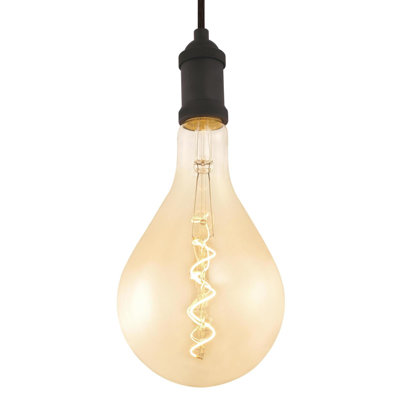 Luminaire suspendu à 1 lumière avec détails en fer forgé