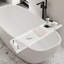 Freestanding Clear Acrylic Bathtub Caddy Tray