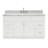 Partham 61'' Single Bathroom Vanity with Carrara Marble Top-70315852