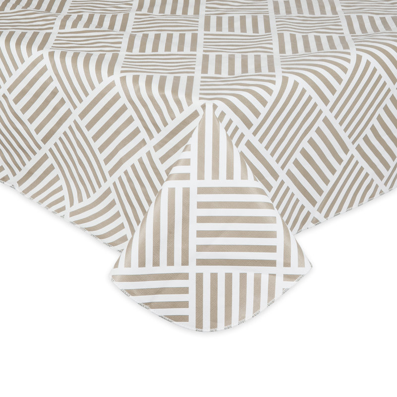 NAPPE STYLE GRID VINYL 60X84, L 60 po x L 102 po, gris