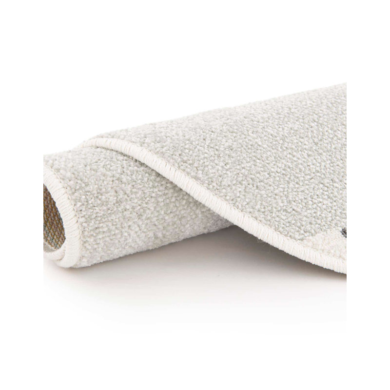 Whimsy Kids Polypropylene Plastic Rug, Round 5'3"