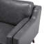 Forsyth Faux Leather Loveseat-60219328-60219329