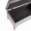 Banc rembourré en tissu avec 4 pieds-1164397996