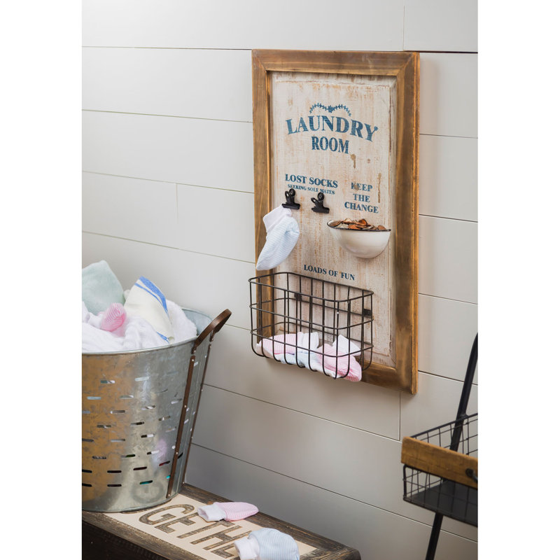 Rangement mural pour buanderie Milly