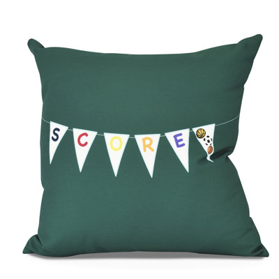Goals, Gourds, And Gatherings Reversible Throw Pillow