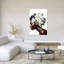 Elegant Magnolia Profile Elegant Serene Abstract Magnolia Flower Portrait Wall Art Print 1 Piece Wrapped Canvas Wall Art-198026780