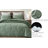 Washed Microfiber Bedding Honeycomb Comforter Set-89229419-89229422