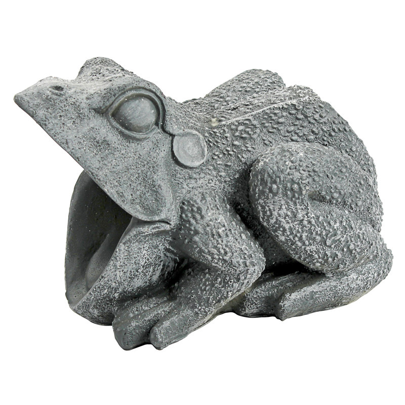 Frog Gutter Guardian Downspout Statue