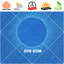Voile d'ombrage triangulaire Royal Shade avec treuil d'installation-114890790-114890808