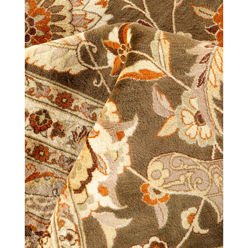 Classic One-of-a-Kind 12' 1" X 15' 5" Hand Knotted Area Rug
