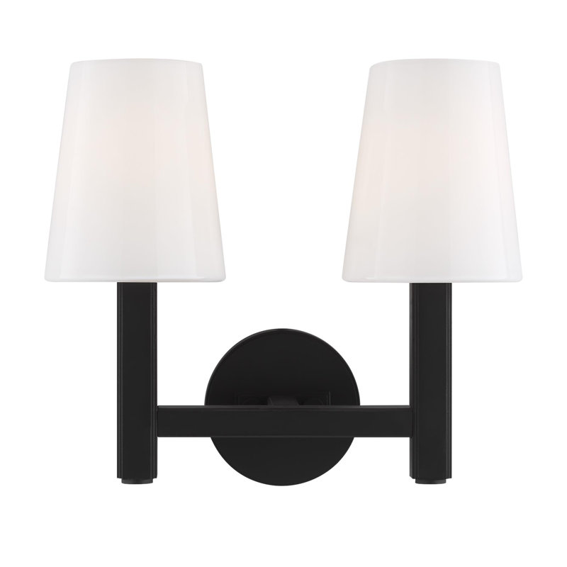 Logan 2 - Light Vanity Light, Aged Iron