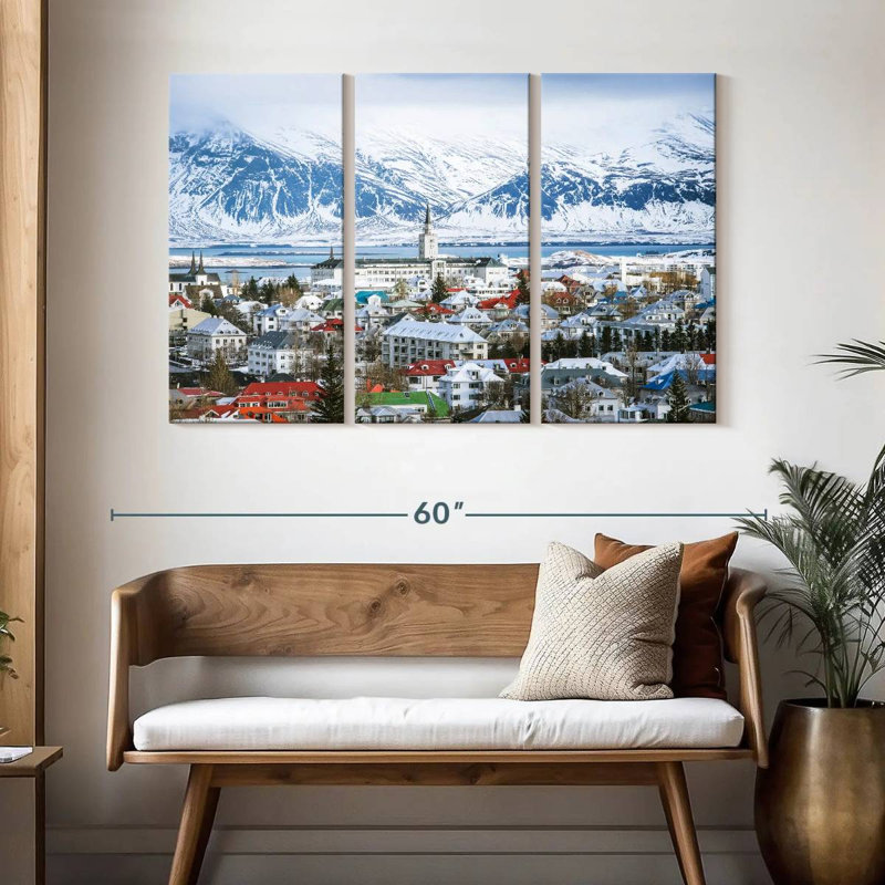 Sebbie Reykjavik, 32" H x 50" W