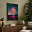 Neon Mirage Retro - Wrapped Canvas-2092873645-2092873655