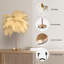 Lampe de table DEL avec interrupteur tactile-1560632184