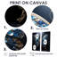 Papillon Watery Blues I - décoration murale papillon-113050449-113050441-113050452