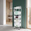 Rangement de salle de bain sur pied H 52,36 po x l 13,78 po avec rangement sur pied-1912698788