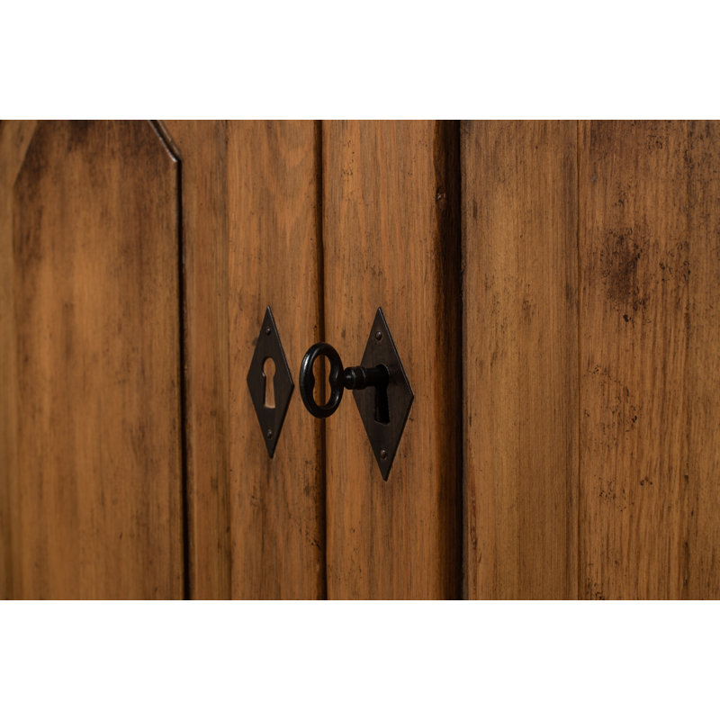 Wrenn 58'' W Solid Wood, Brown