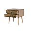 Joanna 60cm W Manufactured Wood Bedside Table