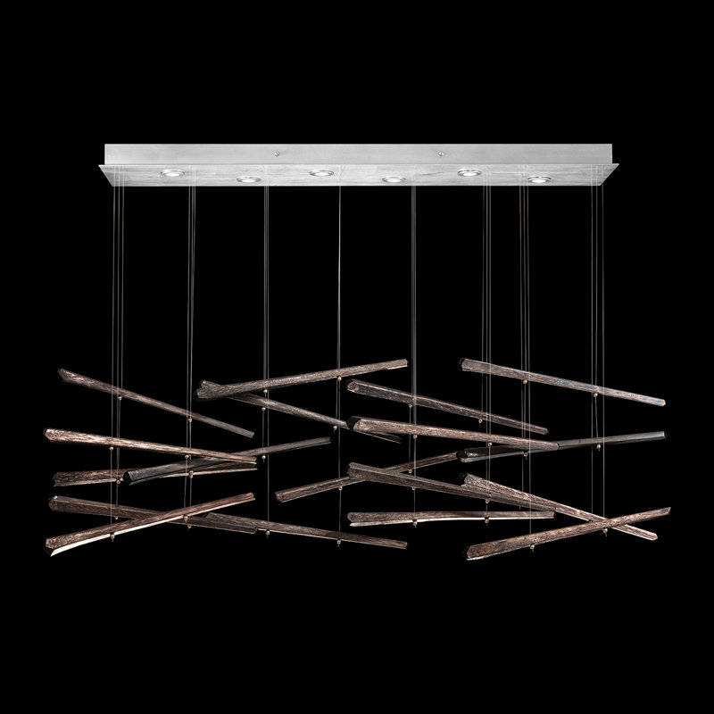 Elevate 8 - Light Pendant, Gold, Gold
