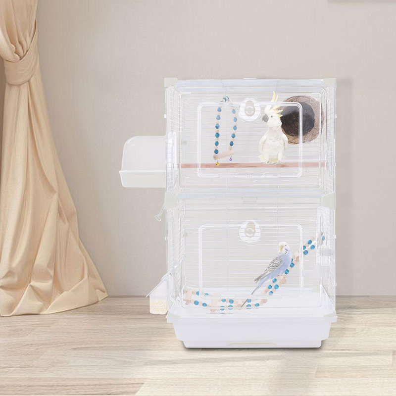 2-Tier Bird Cage With Lifting Handle